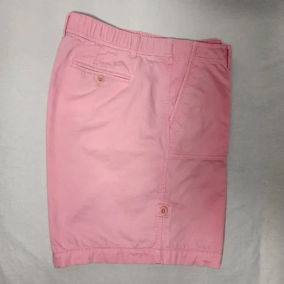 TALBOTS TALBOTS Gorpcore PINK Semi Elastic Waist Roll Leg Bermuda Short Size 16. - Picture 5 of 16